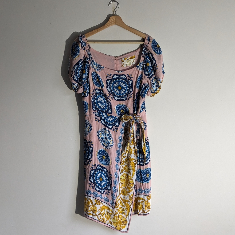 Maeve Floral Mini Dress - size 16 - Picture 2 of 10